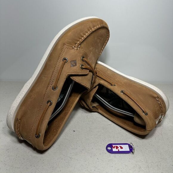 Sperry Men's Authentic Original  Leather Boat Shoes STS25209 Size 11 - Picture 1 of 8